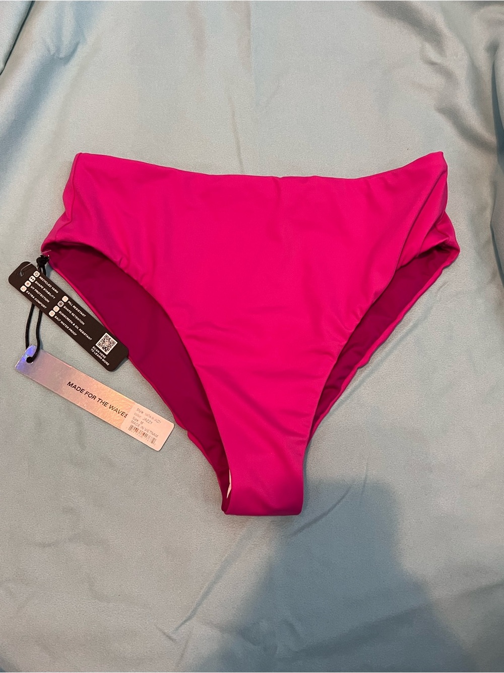 Jolyn Clothing Bright Hot Pink Swim Bottoms